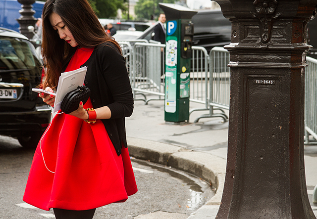 Street-style Недели высокой моды в Париже. Часть I (фото 7)