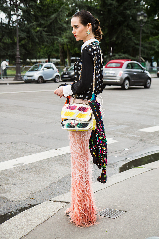 Street-style Недели высокой моды в Париже. Часть I (фото 20)