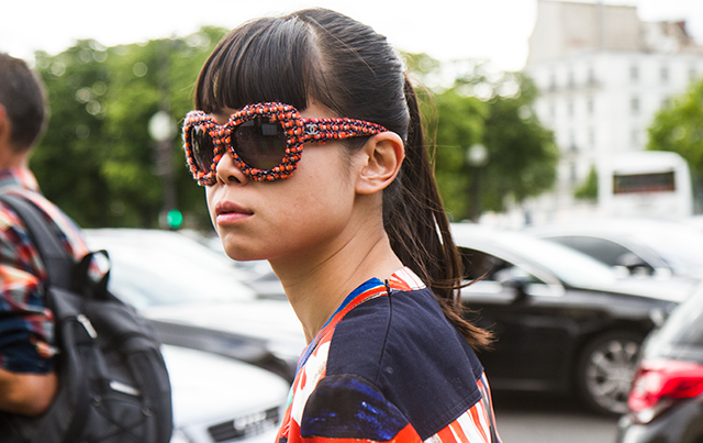 Street-style Недели высокой моды в Париже. Часть I (фото 16)