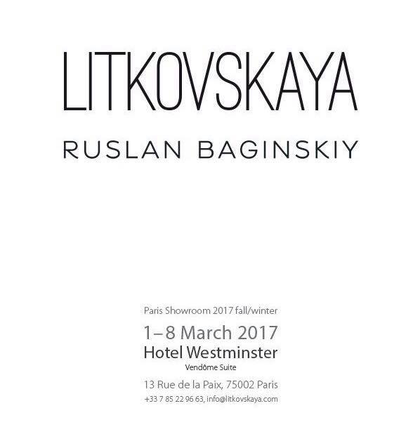 Ruslan Baginskiy и Litkovskaya представят коллекции вместе (фото 1)
