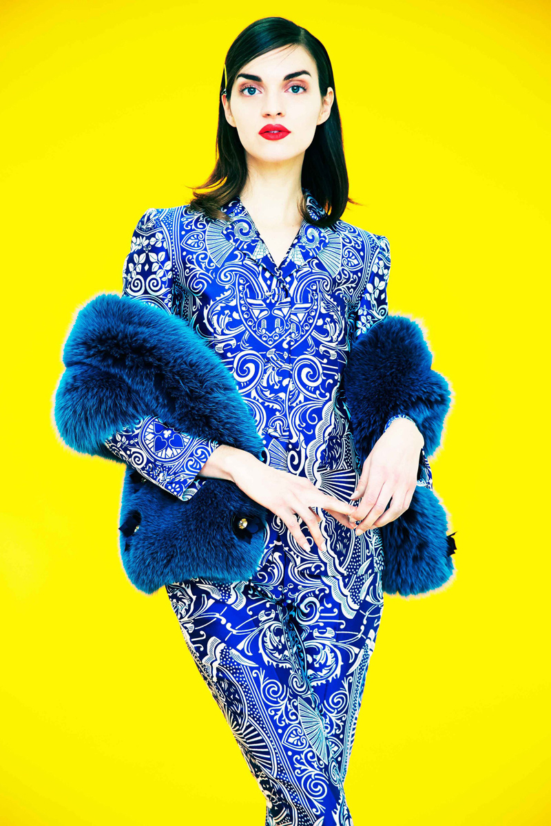 Колода карт в лукбуке Mary Katrantzou (фото 2)