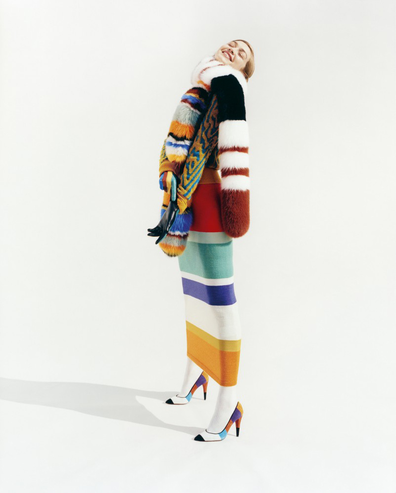 Шерсть кругом: Джиджи Хадид утеплилась для Missoni (фото 10)