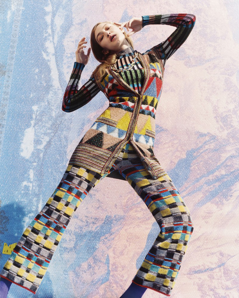 Шерсть кругом: Джиджи Хадид утеплилась для Missoni (фото 5)