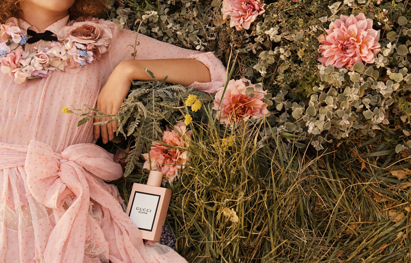 Дакота Джонсон, Хари Неф и Петра Коллинз в кампейне аромата Gucci Bloom (фото 2)