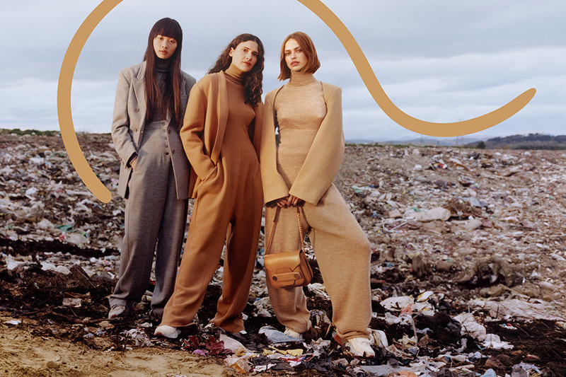 Украинка Яна Годня в осенней рекламе Stella McCartney (фото 1)