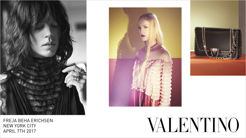 Культовая модель 1970-х Иман в осеннем кампейне Valentino (фото 1)