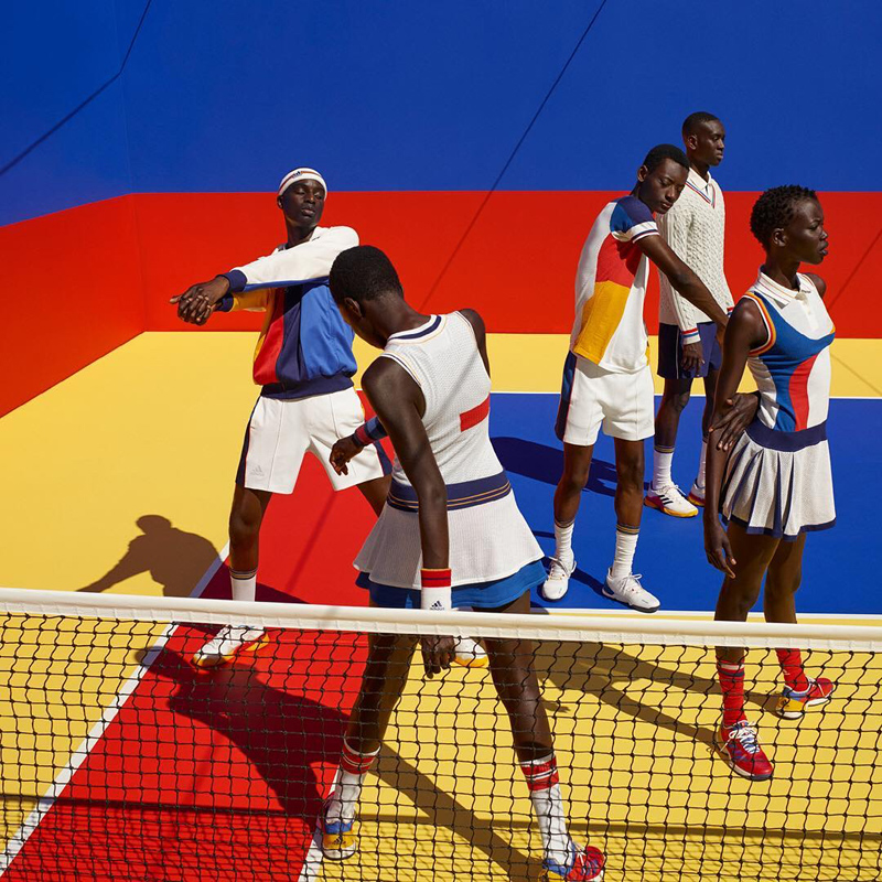Color blocking в новой коллекции Фаррелла Уильямса для Adidas (фото 1)