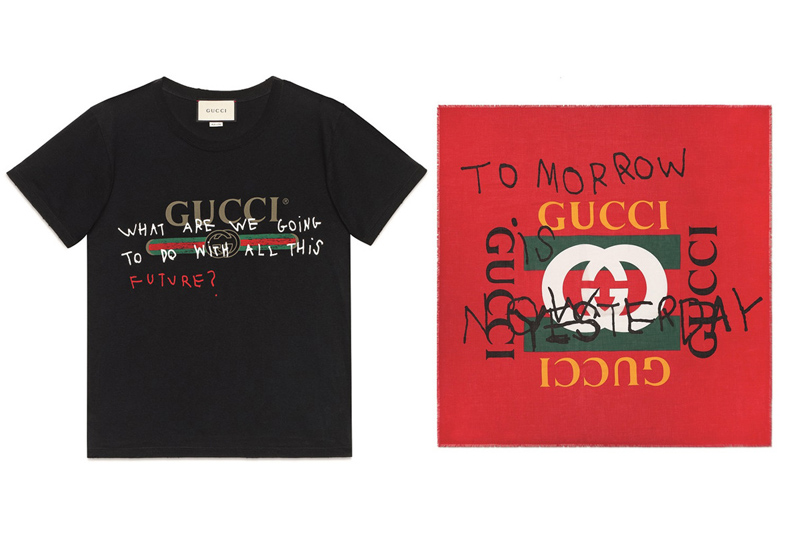 Gucci расписали одежду маркерами (фото 1)