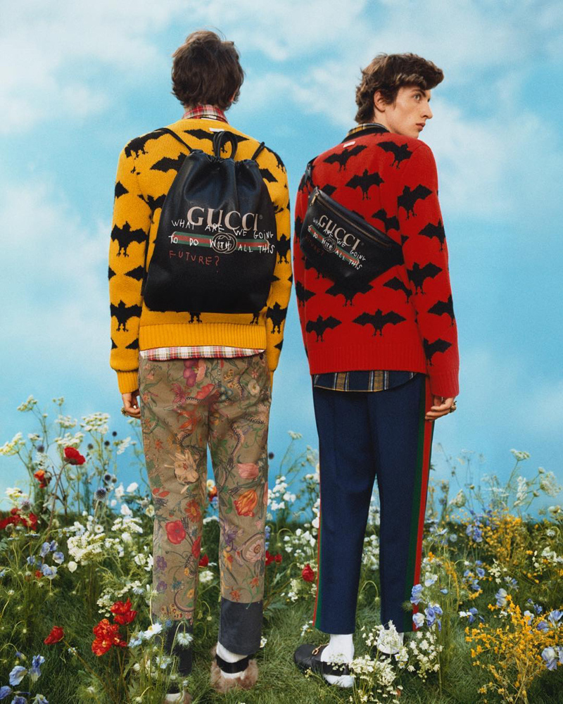 Gucci расписали одежду маркерами (фото 5)