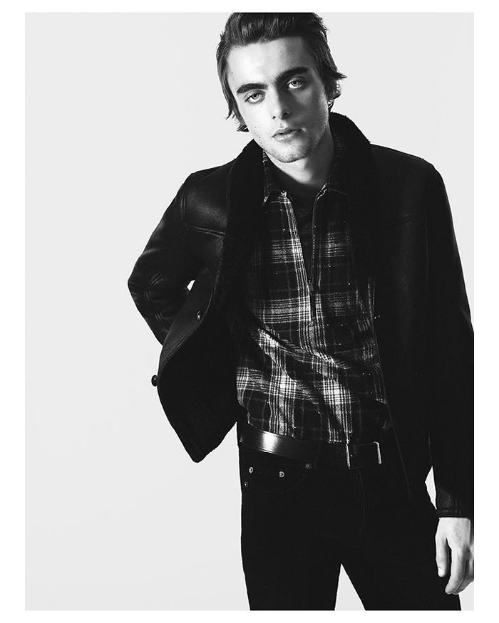Сын вокалиста Oasis Лиама Галлахера стал лицом Saint Laurent (фото 1)