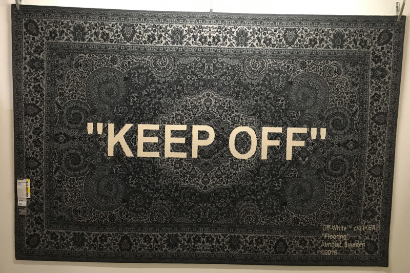 Ковры, Мона Лиза и кривое зеркало в коллекции Ikea и Off-White (фото 7)