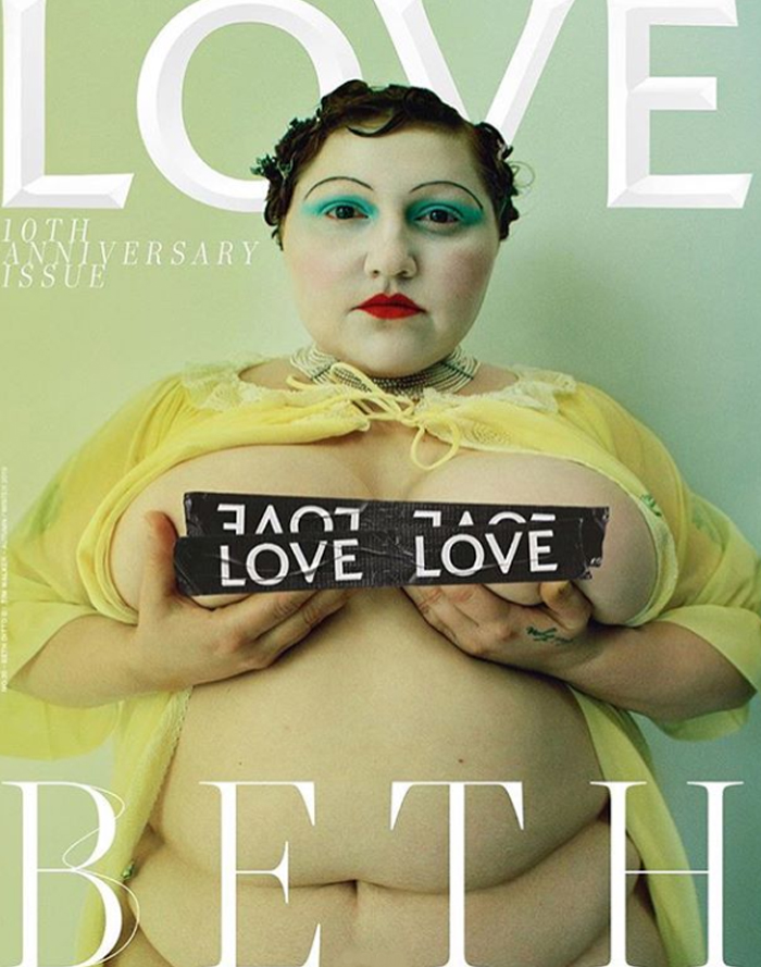 Бет Дитто снялась для юбилейного выпуска журнала Love (фото 3)