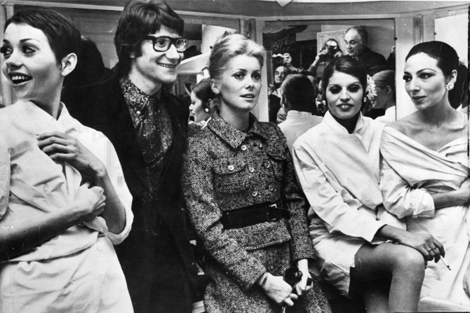 Смотрите, какие наряды Yves Saint Laurent продает Катрин Денев (фото 2)
