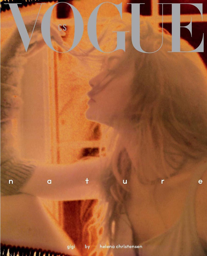 Хелена Кристенсен сняла Джиджи Хадид для обложки Vogue (фото 2)