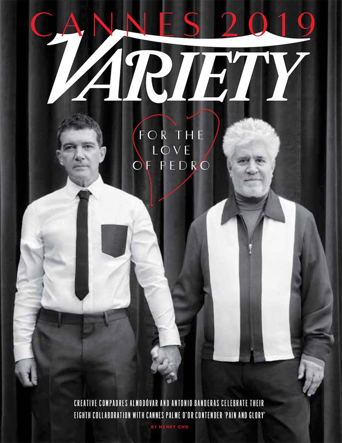 "Я стараюсь быть максимально голым". Антонио Бандерас в съемке Variety (фото 1)