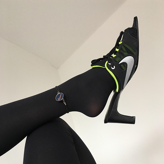 Лондонский дизайнер создает туфли из старых кроссовок Nike (фото 2)