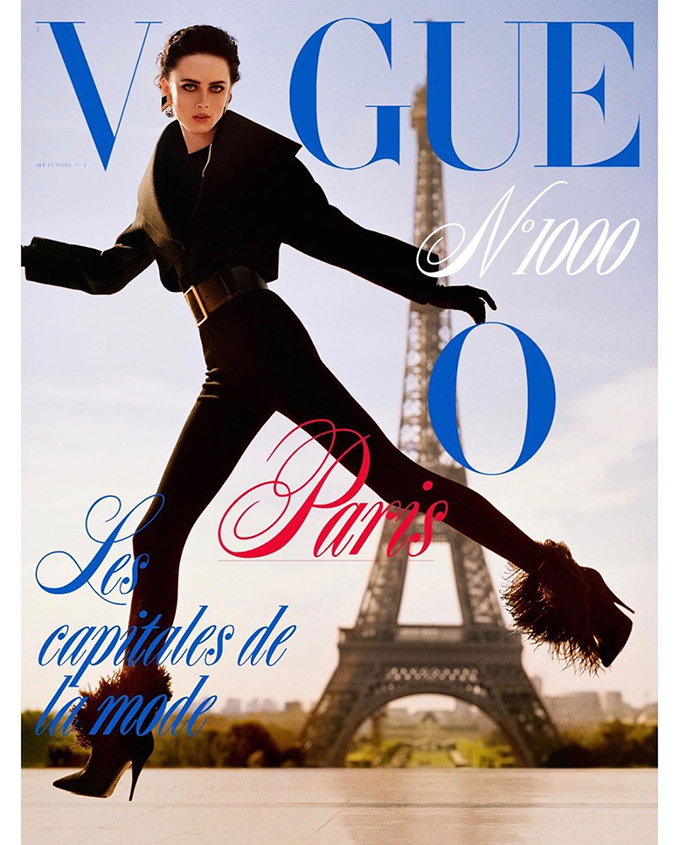 Vogue Paris выпустил 1000-й номер, который посвящен 4 столицам моды (фото 1)