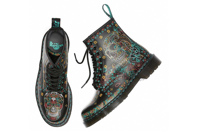Dr. Martens выпустили ботинки в честь мексиканского Дня мертвых (фото 1)