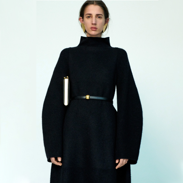 Ажурная вышивка и геометричные узоры в предосенней коллекции Jil Sander