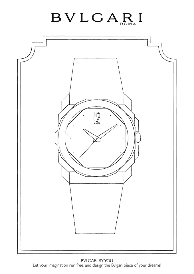 Что бы еще пораскрашивать? Часы Omega и украшения Bvlgari (фото 6)