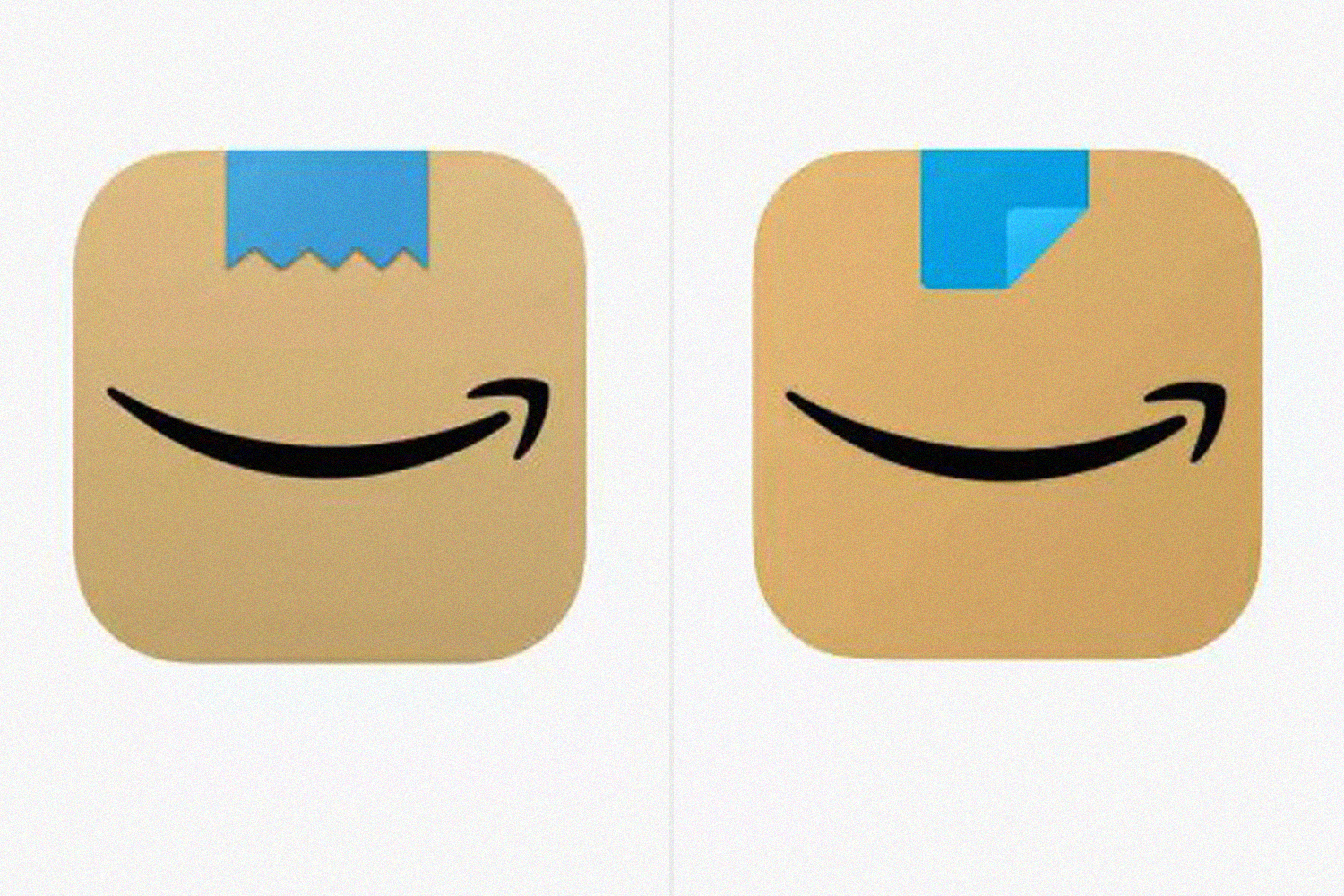Amazon пришлось изменить иконку приложения, потому что она напоминала ухмылку Гитлера (фото 1)