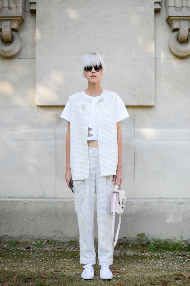 Неделя моды в Париже: street style. Часть 7 (фото 25)