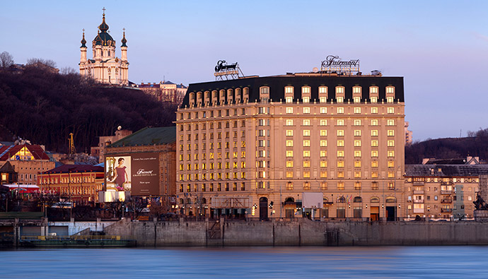 Новогодняя ночь в Fairmont Grand Hotel Kyiv