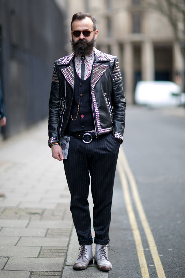 Мужская неделя моды в Лондоне F/W 2015: street style. Часть 1 (фото 7)
