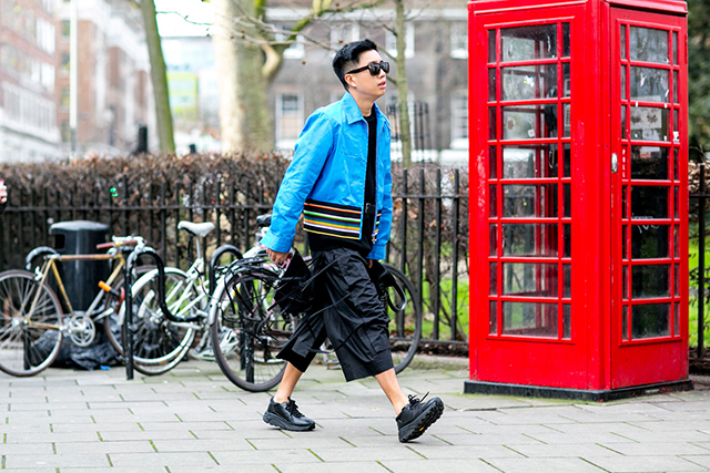 Мужская неделя моды в Лондоне F/W 2015: street style. Часть 1 (фото 11)