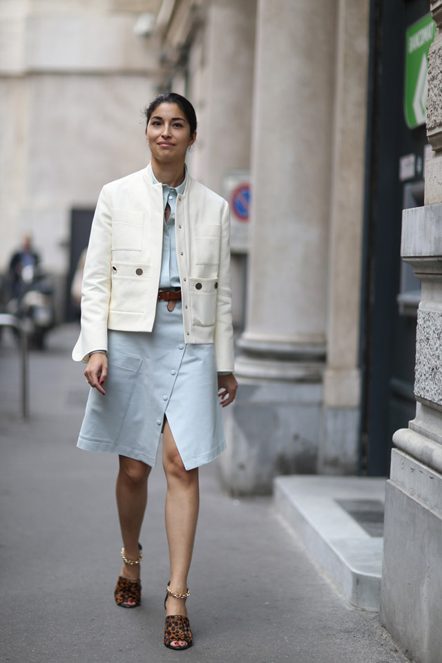 Неделя моды в Милане: street style. Часть 5 (фото 5)