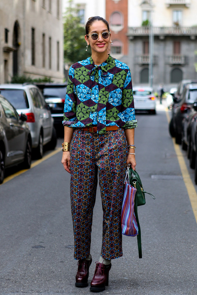 Неделя моды в Милане: street style. Часть 5 (фото 13)