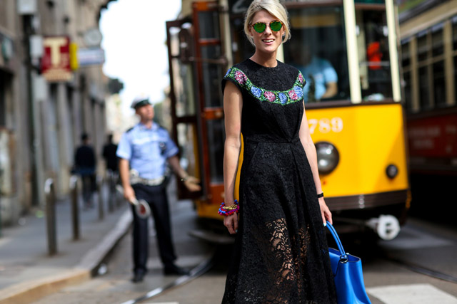 Неделя моды в Милане: street style. Часть 5 (фото 12)