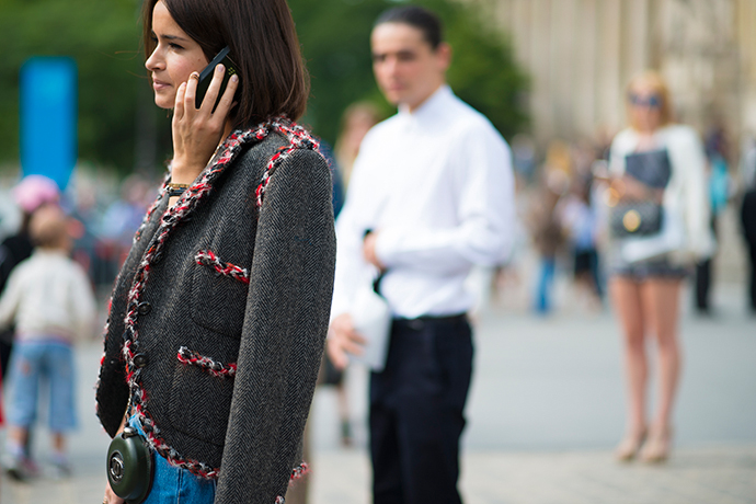 Неделя высокой моды в Париже. Street style. Часть 2 (фото 12)