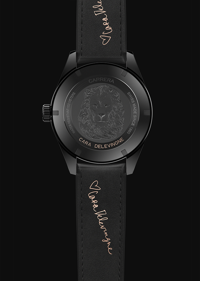 TAG Heuer создали часы для Кары Делевинь (фото 1)