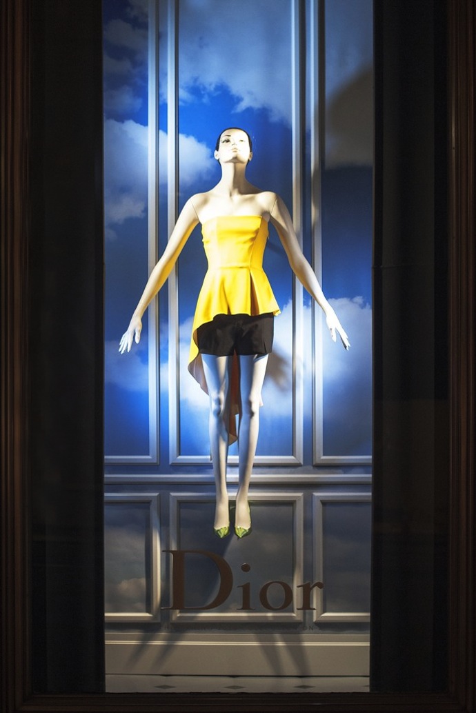 Витрины Dior в Bergdorf Goodman (фото 4)
