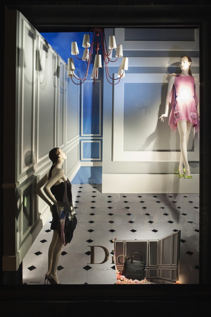 Витрины Dior в Bergdorf Goodman (фото 2)