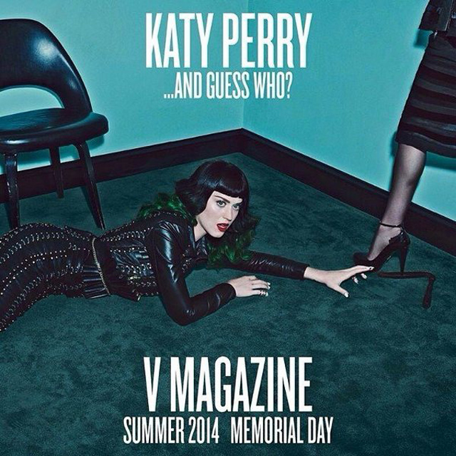 Мадонна и Кэти Перри на обложке летнего V Magazine (фото 2)