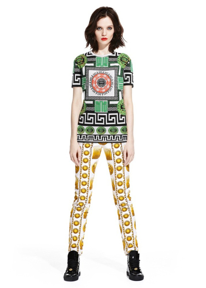 Лукбук коллекции M.I.A. x Versus Versace (фото 3)