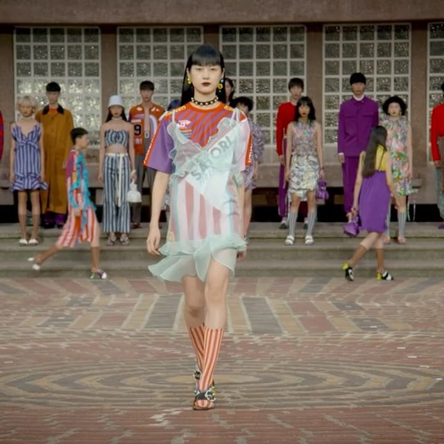 "For our #KENZOSS18 Women's and Men's collections, we celebrate two muses: #RyuichiSakamoto who represents the modern view of the house and #SayokoYamaguchi, Kenzo Takada's muse. Two people who revolutionized the global zeitgeist in very different ways. Between these two people, there are as many parallels as there are divergences. What remains unique is their individual capability to inspire, provoke and influence" Carol Lim and Humberto Leon on #KENZOSS18