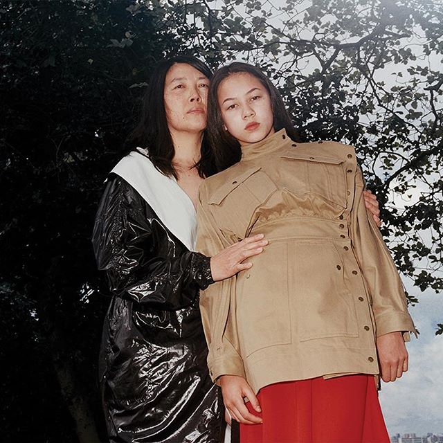 Mother and daughter are wearing #KENZOSS17 in an editorial shot by @eloise_parry, now on KENZO.com.