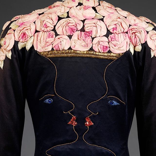 Meet Elsa Schiaparelli, the eccentric fashion designer who collaborated with surrealist artists including Man Ray, Salvador Dalí and Jean Cocteau. 
#WeWearCulture 
We joined over 180 renowned cultural institutions to create the largest ever virtual exhibition of style. The #WeWearCulture project by @googleartsculture uses state-of-the-art technology to allow viewers to explore 3,000 years of world fashion and discover the stories behind the clothes we wear today. The collaboration is one of a number of ways the V&A is harnessing new technologies to bring its unparalleled fashion collection to life online. 
Link in bio

#fashion #ElsaSchiaparelli #Schiaparelli #surrealism #ManRay #SalvadorDali #JeanCocteau #instafashion
