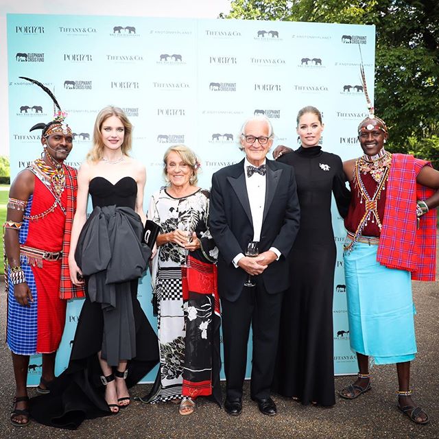 The rockstars of the wild - Dr Ian Douglas-Hamilton, Oria Douglas-Hamilton, Bernard Leserin, David Daballen and David Bonnouvrier thank you for all that you do for elephant protection. Can't wait to hear all the stories from my children's visit this summer to Samburu #knotonmyplanet
