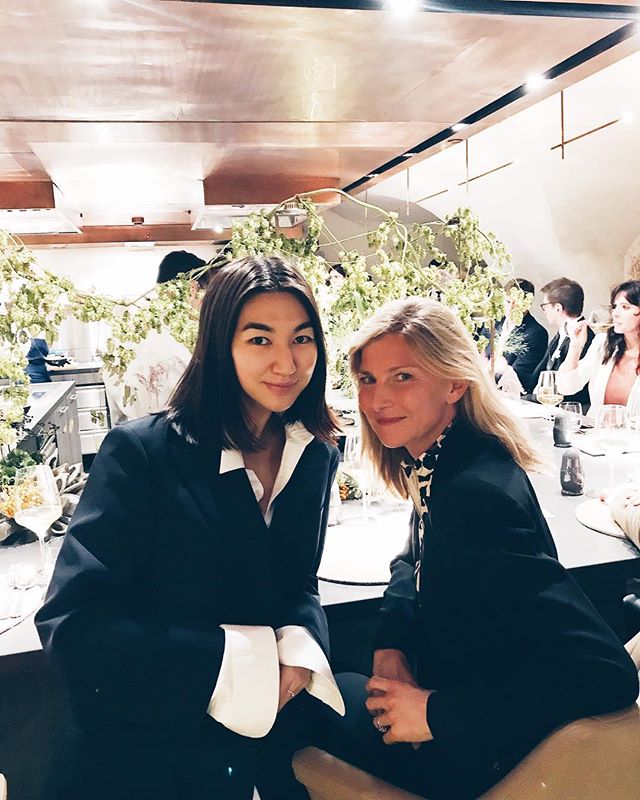 With Elizabeth @elizabethvon at Buro24/7 and System dinner