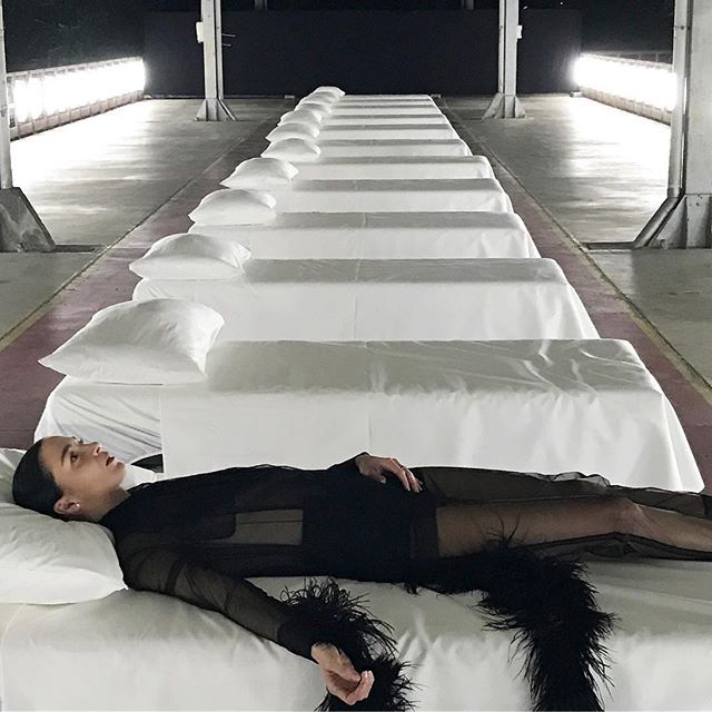 MONDAY ...
#Repost @iosonomariacarlaboscono
#heavenisaplaceonearth    the amazing @vogueitalia party art directed by @riccardotisci17 @efarneti @gb65    @vogueitalia  #dante