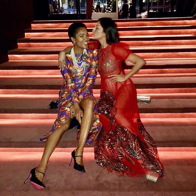The photographer had   when he saw @tinaleung, I just tagged along for the ride. 
@gucci @lacma 
#AD