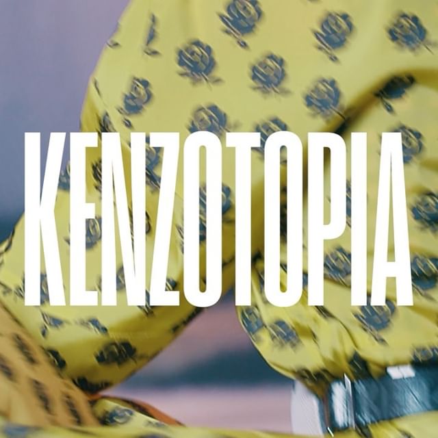 Coming soon: a future in full bloom.  #KENZOTOPIA 
#KENZOSS19